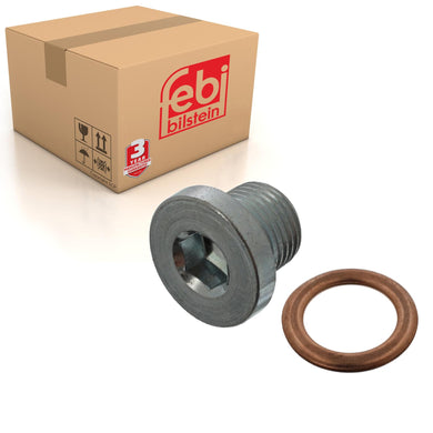 Oil Drain Plug Inc Sealing Ring Fits Volvo C 30 S 40 50 Peugeot Citro Febi 45618