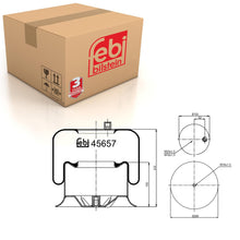 Load image into Gallery viewer, Air Spring Inc Steel Piston Fits Mercedes Benz Actros Atego 18t Axor Febi 45657