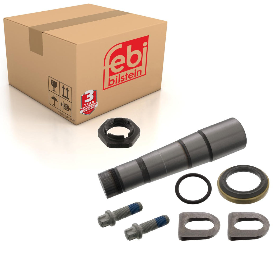 Rear Single King Pin Set Fits Volvo FH G3 G4 FM G4FH OE 21773907 Febi 45688