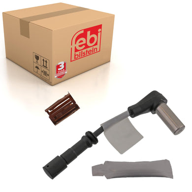 Front Abs Sensor Inc Sleeve & Grease Fits Mercedes Benz Actros Atego Febi 45773