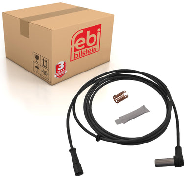 Front Abs Sensor Inc Sleeve & Grease Fits Mercedes Benz Actros IIIAct Febi 45778
