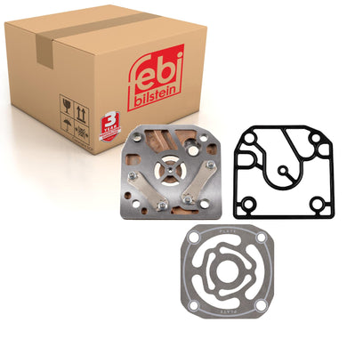 Brake Compressor Valve Plate Inc Seals Fits Setra Serie 4 Mercedes Be Febi 45909