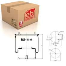 Load image into Gallery viewer, Air Spring Inc Steel Piston Fits DAF CF XF E6CF OE 1697685 Febi 45938