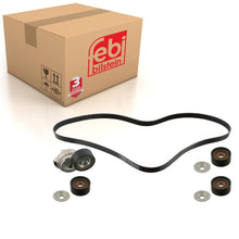 Load image into Gallery viewer, Auxiliary Belt Kit Inc Belt Tensioner &amp; Idler Pulleys Fits Neoplan CE Febi 45968