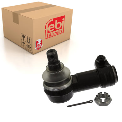 Front Steering Hydraulic Cylinder Ball Joint Inc Castle Nut & Cotter Febi 46090