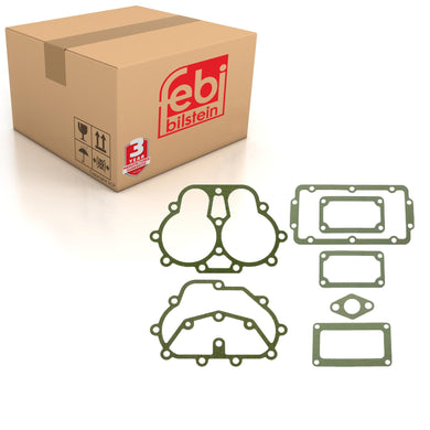 Cylinder Head Air Compressor Gasket Set Lamella Valve Fits Volvo B10 Febi 46434