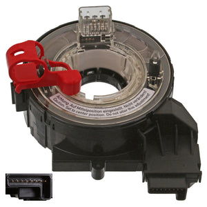 Airbag Slip Ring Fits Volkswagen Golf 4motion Jetta Rabbit Audi A3 qu Febi 46760