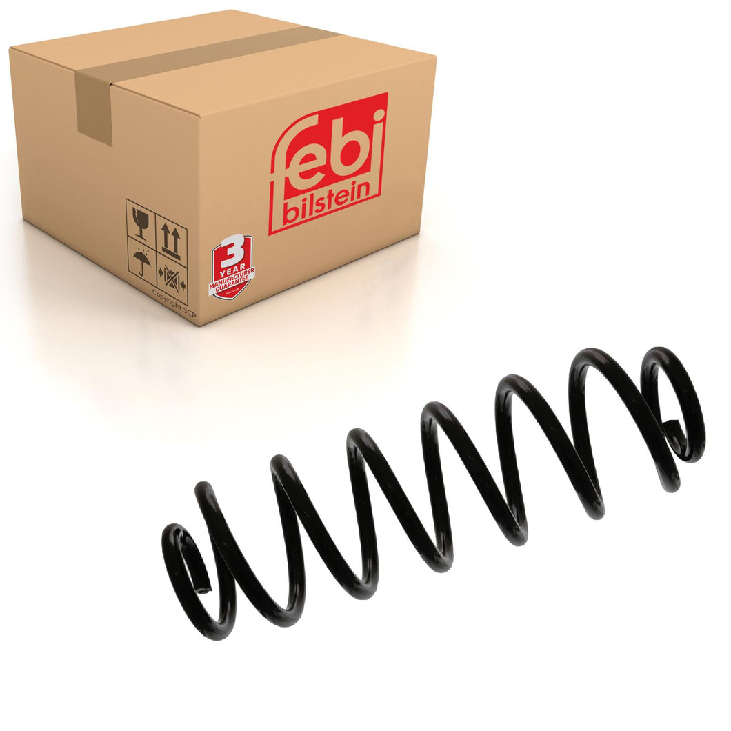 Rear Coil Spring Fits Volkswagen Golf Jetta 1K OE 1K0511115BG Febi 46923