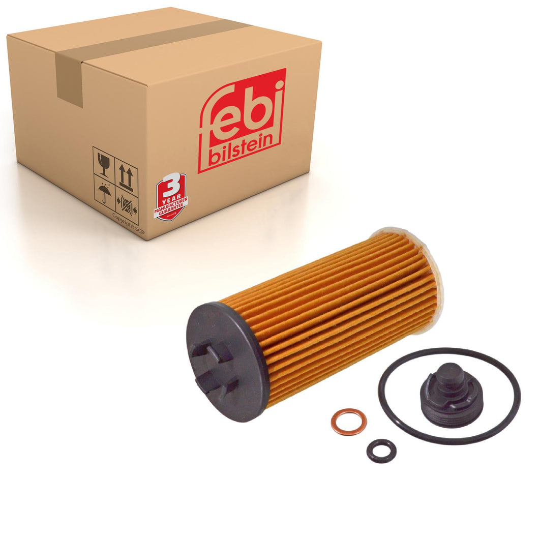Oil Filter Inc Seal Rings Fits BMW 214 d Active Tourer 214 d Gran Tou Febi 47224