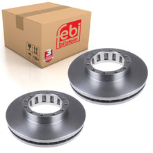 Load image into Gallery viewer, Pair of Rear Brake Disc Fits Mitsubishi FUSO OE MC894848 Febi 47465