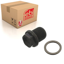 Load image into Gallery viewer, Oil Drain Plug Inc Sealing Ring Fits Volvo 850 854 940 960 C 30 S 40 Febi 47739