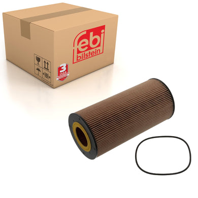 Oil Filter Inc Sealing Ring Fits Setra Serie 4Serie 400 Mercedes Benz Febi 47863
