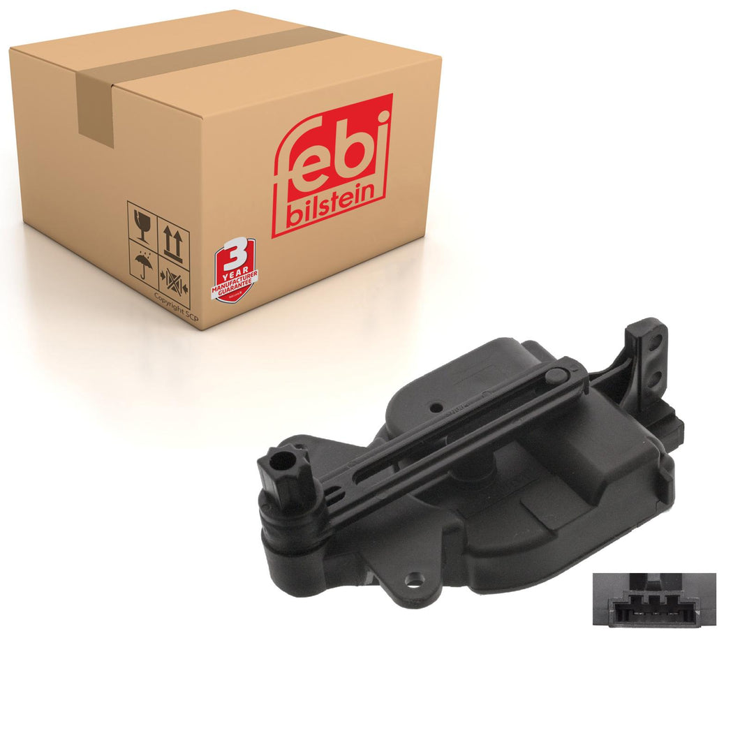 Recirculating Air Flap Adjustment Motor Fits Volkswagen Bora 4motion Febi 47997