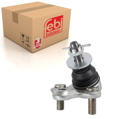 Front Lower Ball Joint Inc Castle Nut & Cotter Pin Fits Toyota Prius Febi 48222