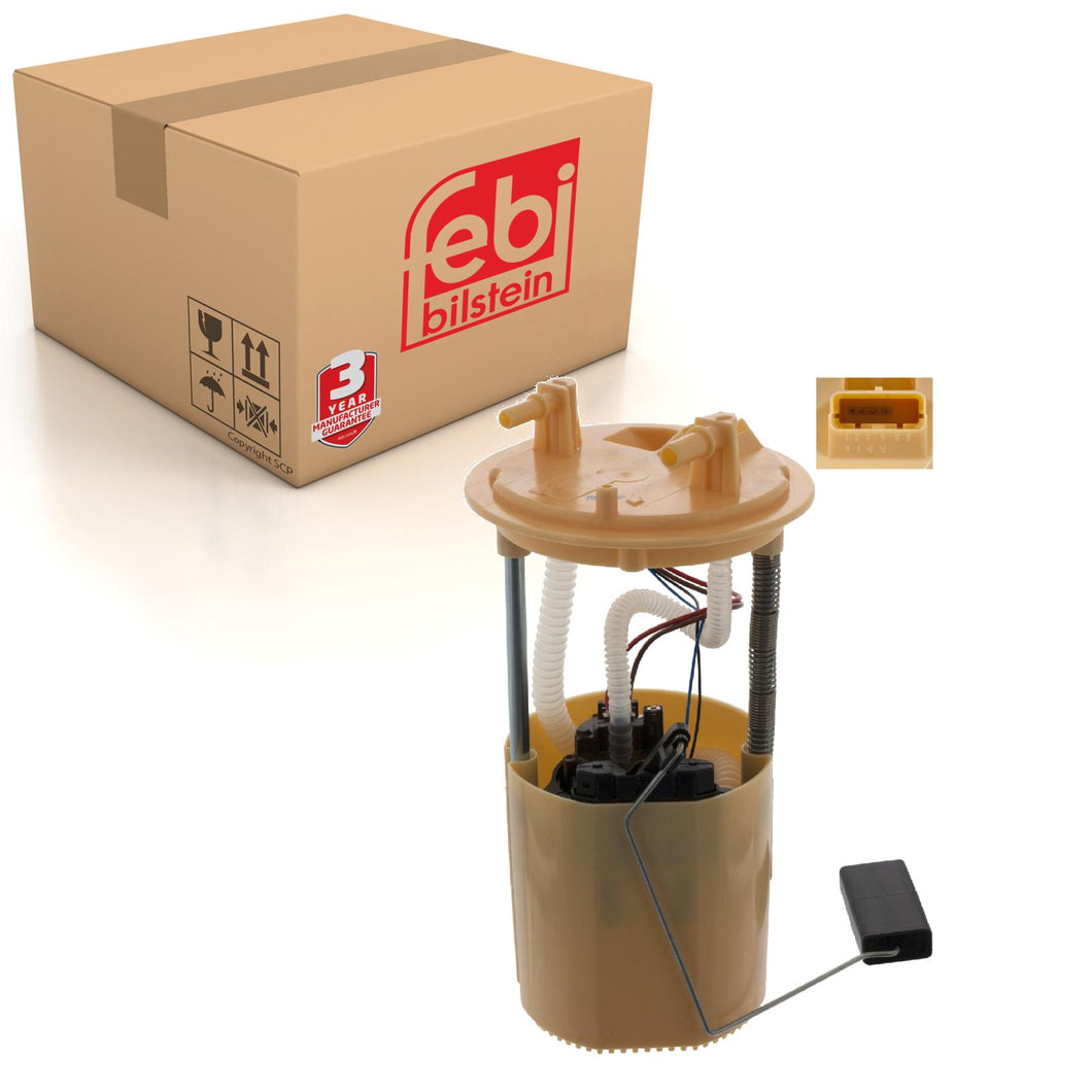 Fuel Pump Inc Fuel Sender Unit Fits FIAT 500 500C Panda Van Febi 48300