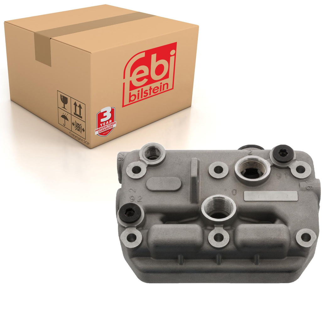 Air Compressor Cylinder Head Fits Volvo B10 M BR F10 F12 F16 FL10 FL6 Febi 48339