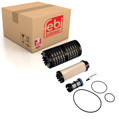 Fuel Filter Inc Seal Rings Fits Mitsubishi FUSO Setra Serie 4 5Serie Febi 48350