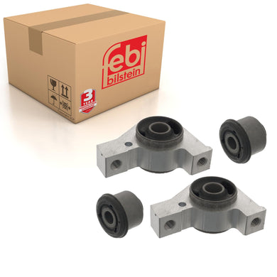 Front Lower Control Arm Bush Kit Fits Peugeot Citroen C5 II Febi 48622