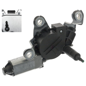 Rear Wiper Motor Fits Skoda Fabia 54 OE 5J9955711B Febi 48670