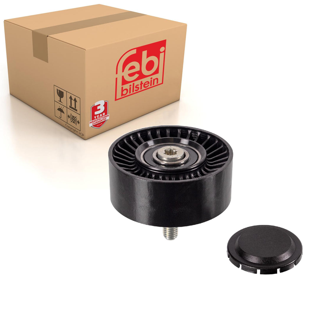 Left Auxiliary Belt Idler Pulley Inc Bolt Fits BMW 1 Series E82 E88 3 Febi 48741