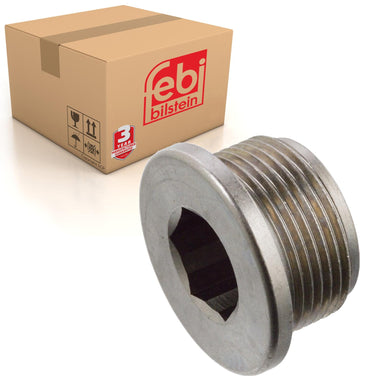 Mercedes Oil Drain Plug No Seal Ring Fits Benz 190 Series model 201 Febi 48886