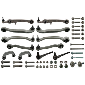 Front Control Arm Kit Inc Stabiliser Links Fits Audi A6 Allroad quatt Febi 48902