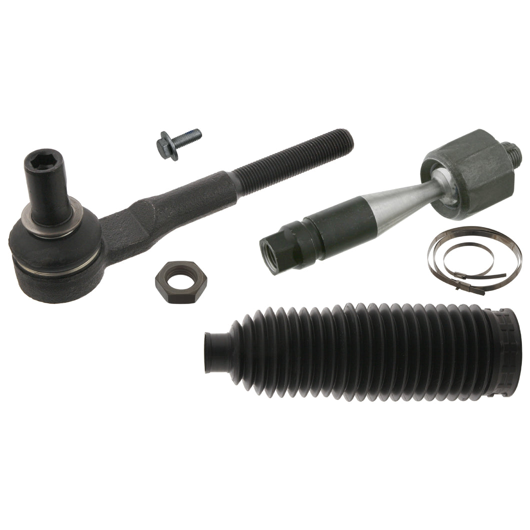 Front Left Tie Rod Inc Steering Boot Set Fits Audi A4 quattro S4 Febi 49040