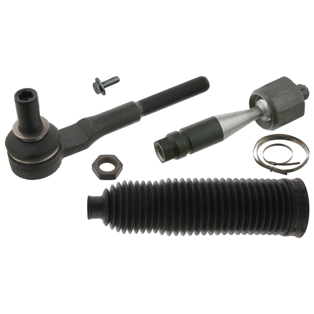 Front Right Tie Rod Inc Steering Boot Set Fits Seat Audi A4 quattro Febi 49041