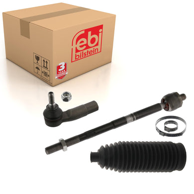Front Left Tie Rod Inc Steering Boot Set Fits Volkswagen CC 4motion C Febi 49044