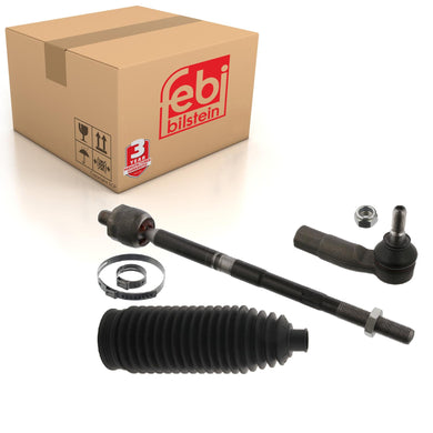 Front Right Tie Rod Inc Steering Boot Set Fits Volkswagen CC 4motion Febi 49046