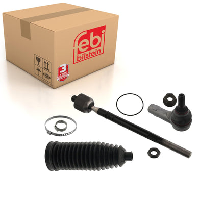 Front Right Tie Rod Inc Steering Boot Set Fits Porsche Cayenne Volksw Febi 49062