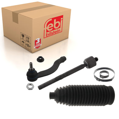 Front Left Tie Rod Inc Steering Boot Set Fits Audi TT Coupe quattro R Febi 49066