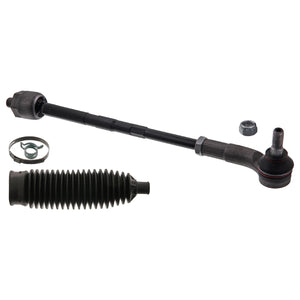 Front Right Tie Rod Inc Steering Boot Set Fits Volkswagen Crosspolo P Febi 49082