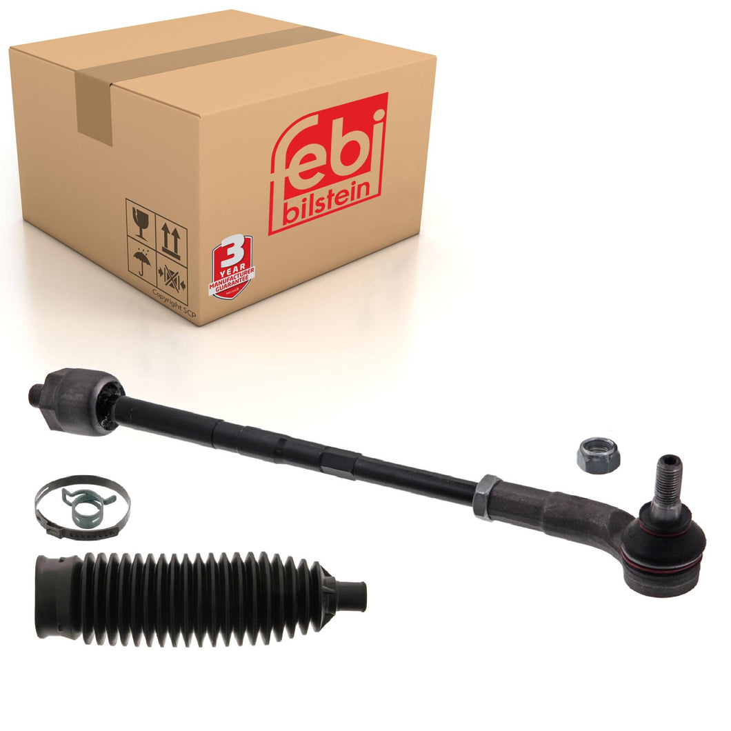 Front Right Tie Rod Inc Steering Boot Set Fits Volkswagen Crosspolo P Febi 49082