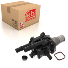 Load image into Gallery viewer, Thermostat Inc Housing Seal &amp; Temperature Switch Fits Vauxhall Astra Febi 49187