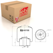 Load image into Gallery viewer, Front Air Spring Inc Steel Piston Fits Volvo B11 R G3 B12 B M B13 B8 Febi 49198