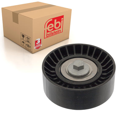Auxiliary Belt Idler Pulley Inc Bolt Fits Ford Volvo S 60 40 C-MAX Fi Febi 49368