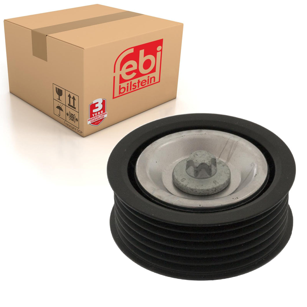 Auxiliary Belt Idler Pulley Inc Bolt Fits Mercedes Benz CL Model 216 Febi 49372
