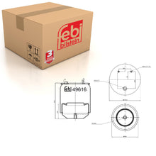 Load image into Gallery viewer, Rear Air Spring Inc Steel Piston Fits DAF CF E6 F7 BH XF BHCF XF Febi 49616
