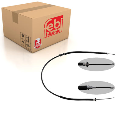 Rear Brake Cable Fits FIAT Punto Van III OE 46752977 Febi 49619