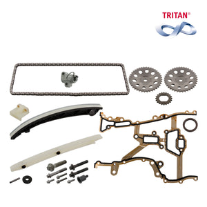 Camshaft Tritan Coated Timing Chain Kit Fits Vauxhall Agila Astra Co Febi 49689
