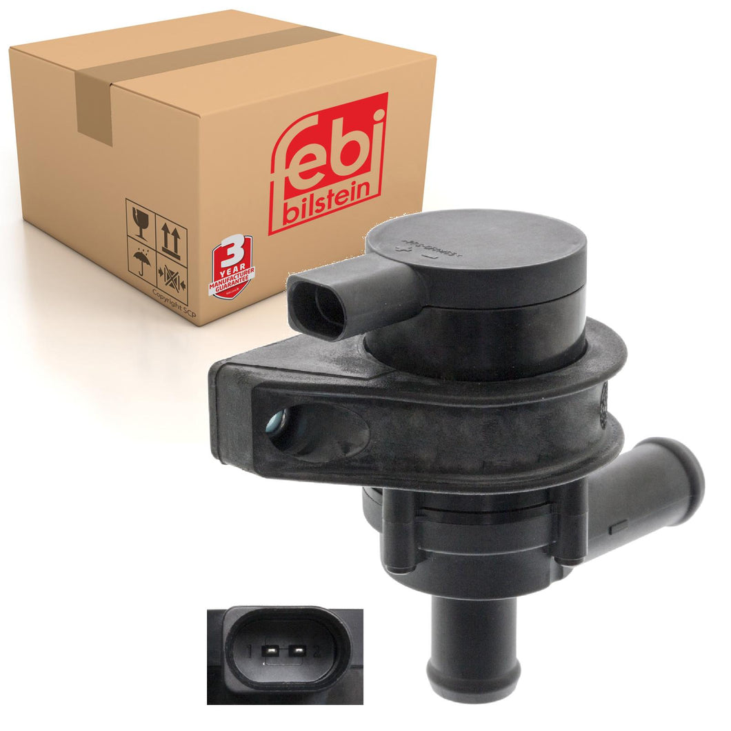 Additional Water Pump Fits Volkswagen Beetle CC Crossgolf Crosstouran Febi 49832