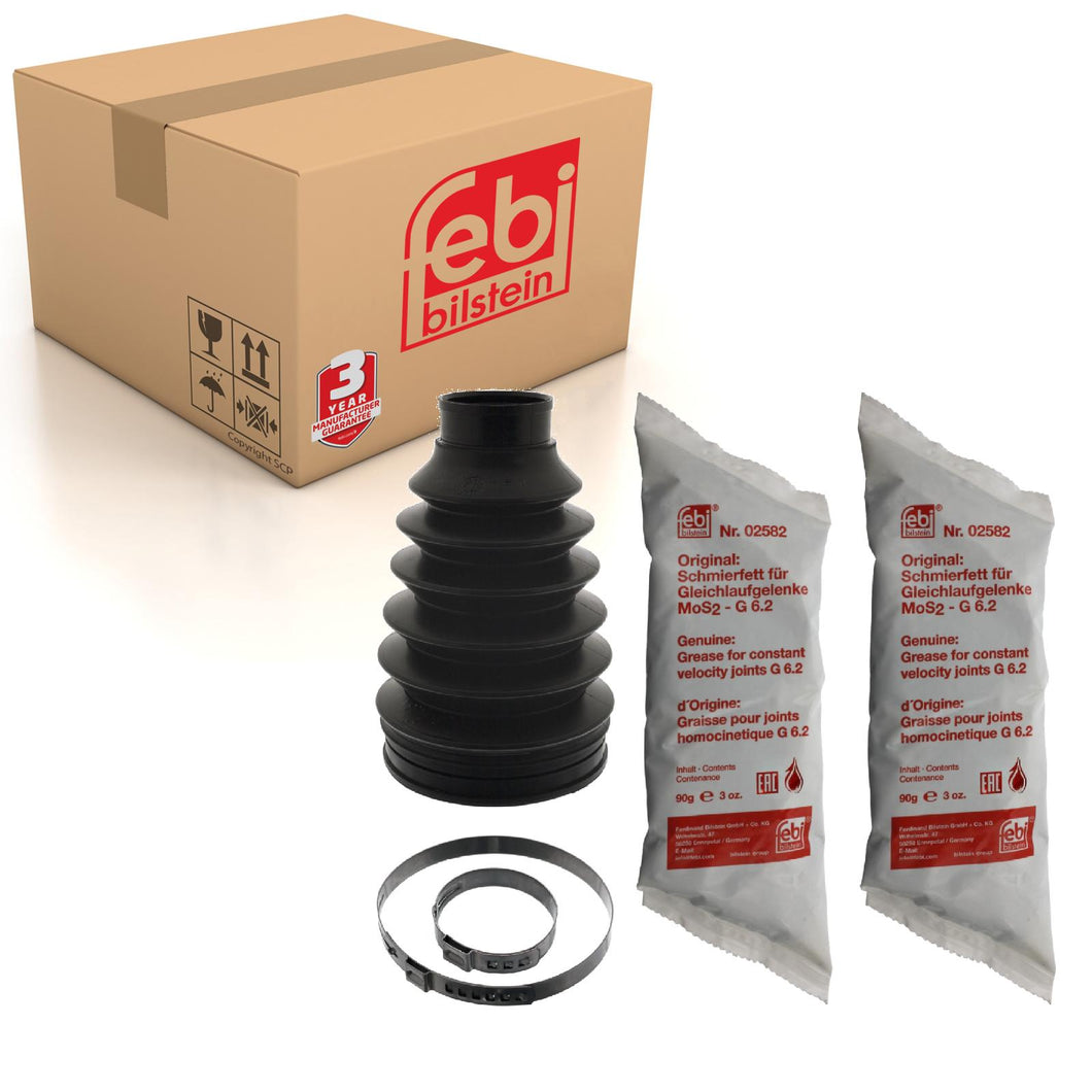 Front Cv Boot Kit Fits Renault Clio Megane Scenic R19 II Febi 49907