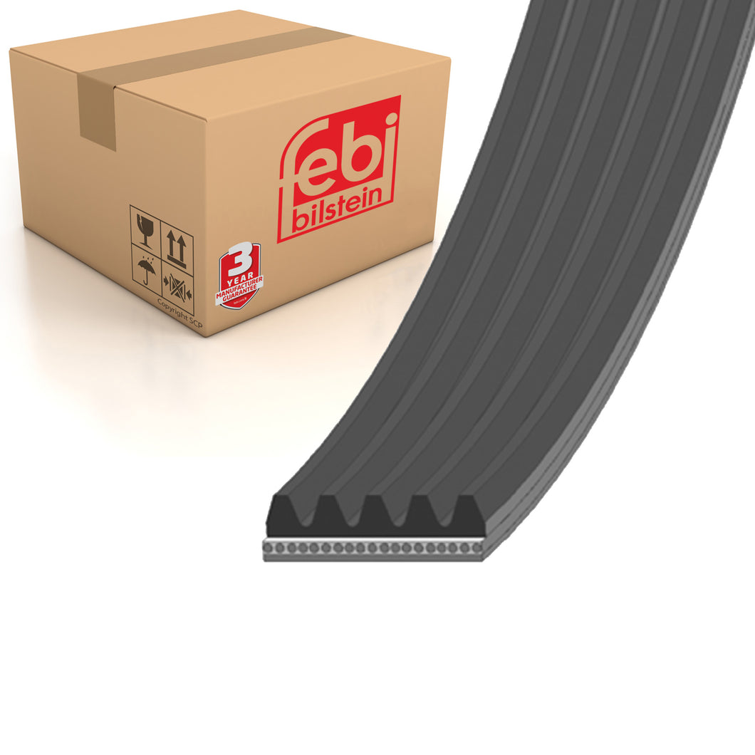 5 Ribbed Auxiliary V Belt Aux Multi 945mm 5PK945 Fits Kia Febi 28839