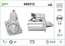 Load image into Gallery viewer, Starter Motor Fits Hyundai Accent Valeo 600212