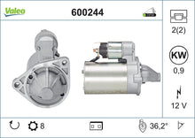 Load image into Gallery viewer, Starter Motor Fits Hyundai Getz I10 Kia Picanto Valeo 600244
