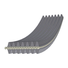 Load image into Gallery viewer, 7 Ribbed Auxiliary V Belt Aux Multi 1400mm 7PK1400 Fits VW Febi 34464