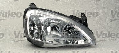 Corsa Front Right Headlight Halogen Headlamp Fits Vauxhall 93173257 Valeo 88345