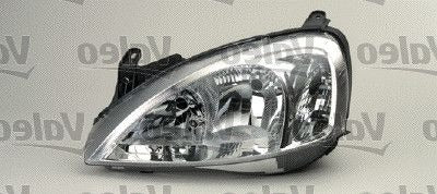 Corsa Front Left Headlight Halogen Headlamp Fits Vauxhall 93173256 Valeo 88344