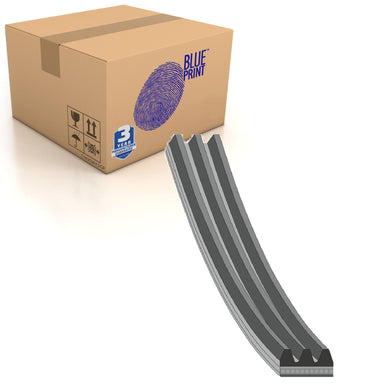 3 Ribbed Auxiliary V Belt Aux 872mm Fits Toyota 90916-02721 Blue Print AD03R872
